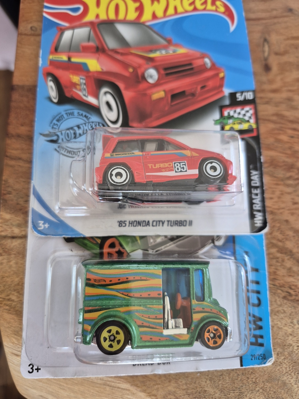 Hot Wheels '85 Honda City Turbo II Die-Cast Toy Car - Red